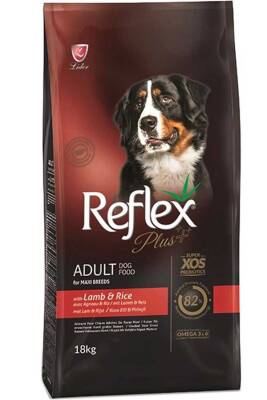 Reflex Plus Kuzulu Büyük Irk Yetişkin Köpek Maması 18kg - Reflex