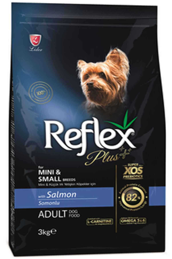 Reflex Plus Somonlu Küçük Irk Yetişkin Köpek Maması 3kg - 1