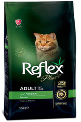 Reflex Plus Tavuklu Yetişkin Kedi Maması 15kg - Reflex