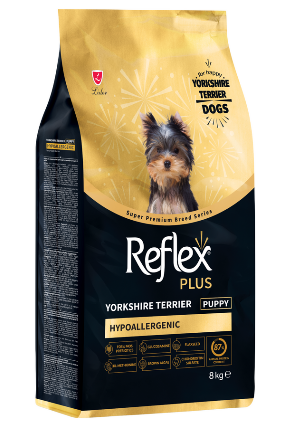Reflex Plus Yorkshire Terrier Yavru Köpeki Maması 8 Kg - 1