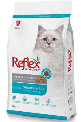 Reflex Somonlu ve Pirinçli Kısırlaştırılmış Kedi Maması 2kg - Reflex