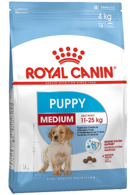 Royal Canin Medium Puppy Orta Irk Yavru Köpek Maması 4kg - ROYAL CANİN