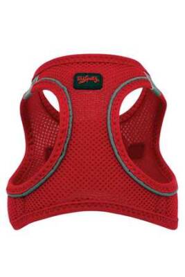 Tailpetz Air Mesh Harness Kırmızı Köpek Göğüs Tasması XS - Tailpetz 